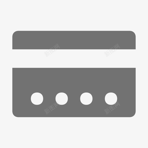 信用卡金融材料标图标svg_新图网 https://ixintu.com 信用卡 金融材料设计图标