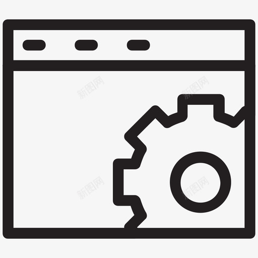 网站设置搜索引擎优化和营销图标svg_新图网 https://ixintu.com 搜索引擎优化和营销图标 网站设置