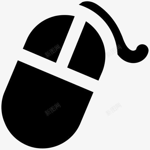 电脑鼠标购物大胆的实心图标svg_新图网 https://ixintu.com 电脑鼠标 购物大胆的实心图标