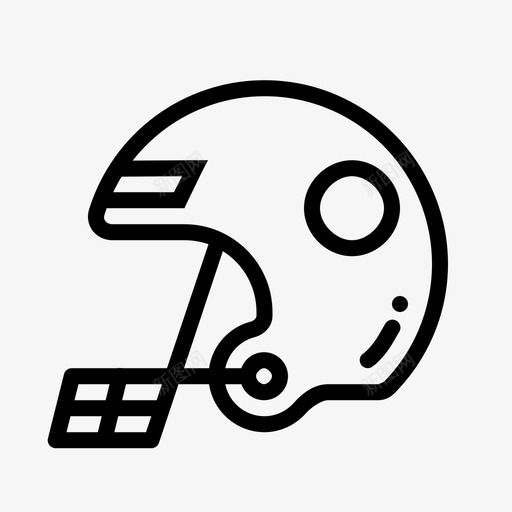 头盔运动安全图标svg_新图网 https://ixintu.com 今天 传奇 头盔 安全 当前 橄榄球 目标 贝恩 运动 防护