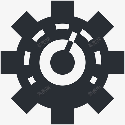 cog用户界面和web图标svg_新图网 https://ixintu.com cog 用户界面和web图标