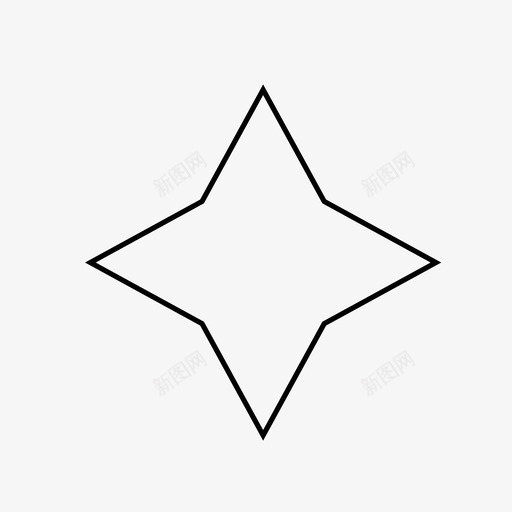 星星闪烁明亮图标svg_新图网 https://ixintu.com 四 在夜晚 在天空 明亮 星 星星 星星细线 点 闪烁