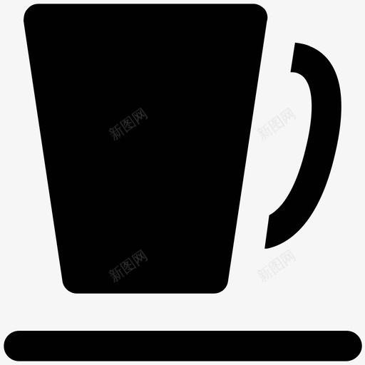 茶食物大胆的固体图标svg_新图网 https://ixintu.com 茶 食物大胆的固体图标