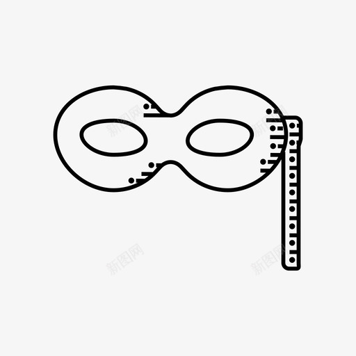 面具普瑞姆图标svg_新图网 https://ixintu.com 普瑞姆 面具