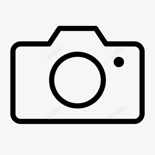 照相机快照宝丽来图标svg_新图网 https://ixintu.com 动作 图像 图片 宝丽来 平滑线动作 快照 捕捉 摄影 照相机 闪光灯