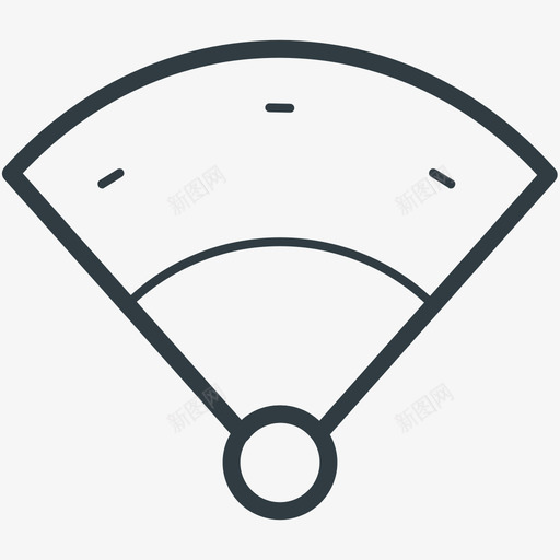 手扇游戏线图标svg_新图网 https://ixintu.com 手扇 游戏矢量线图标