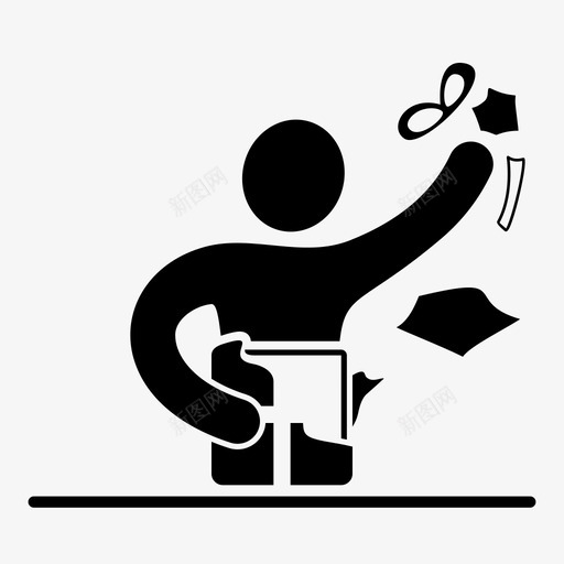 礼物打开展示礼物图标svg_新图网 https://ixintu.com 圣诞节 展示 撕扯 注意 活动 看 礼物 礼物打开 行动