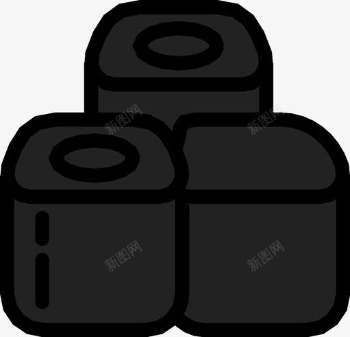 寿司海藻生的图标svg_新图网 https://ixintu.com 亚洲 包装 厨房 吃 寿司 海藻 生的 美食 食物 鱼