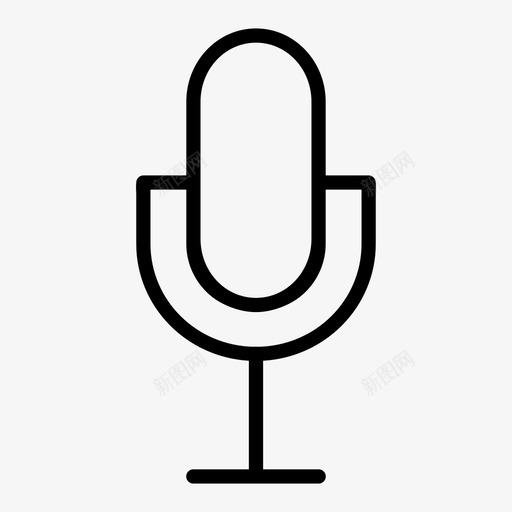 麦克风演讲节目图标svg_新图网 https://ixintu.com 多媒体声音 广播 播客 演讲 电子 节目 设备 通话 音乐 音频 麦克风