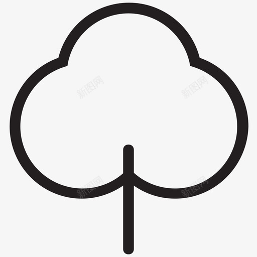 树云杉灌木树图标svg_新图网 https://ixintu.com 云杉 前进 叶 帮助 快乐 树 灌木树 生态主义 生态树 网络和用户界面图标 茎
