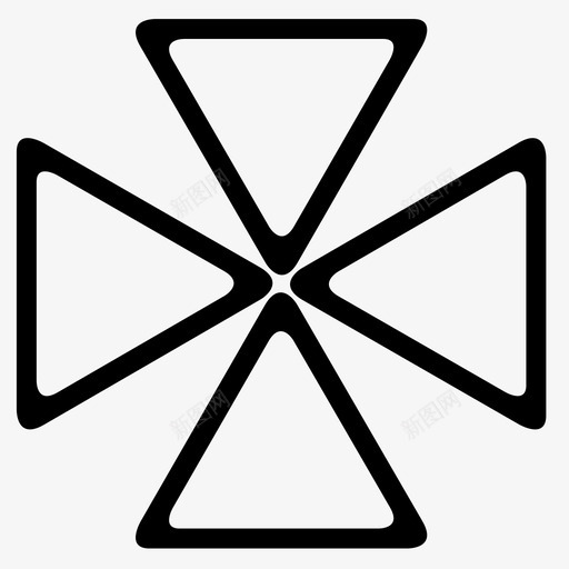 图案三角形整齐图标svg_新图网 https://ixintu.com 三角形 图案 对称 尺 整齐 斜线 画 线
