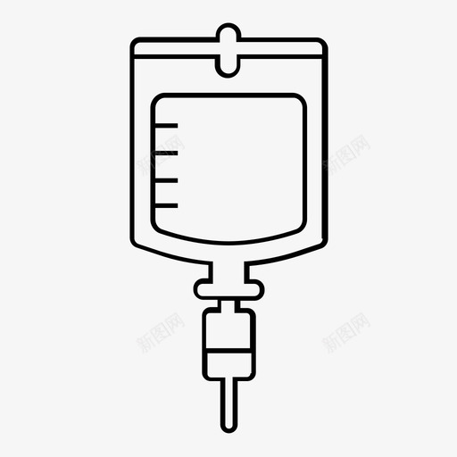 点滴医学概要图标svg_新图网 https://ixintu.com 医学概要 点滴