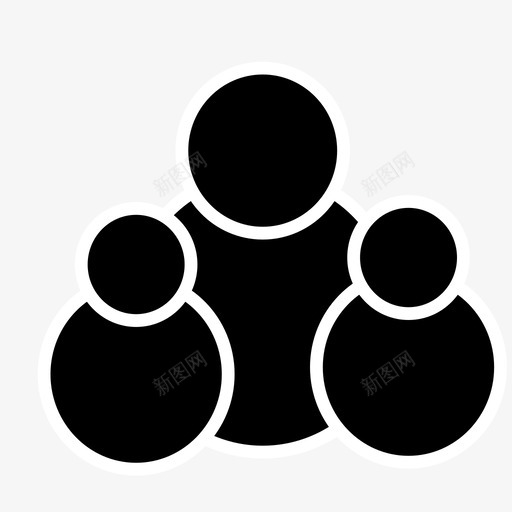 群体阶级家庭图标svg_新图网 https://ixintu.com 分享 团队 家庭 帮派 社会 群体 阶级