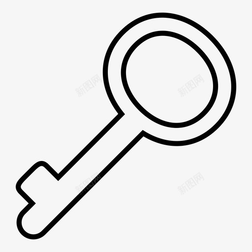 钥匙复制查找图标svg_新图网 https://ixintu.com 丢失 基本图标集 复制 安全 打开 查找 解锁 钥匙 锁定