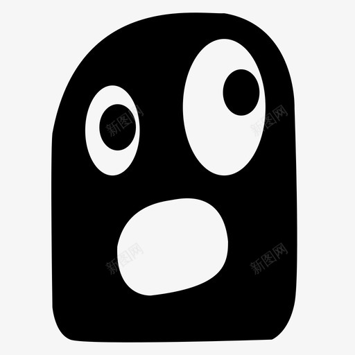 小怪物04图标svg_新图网 https://ixintu.com 小怪物04