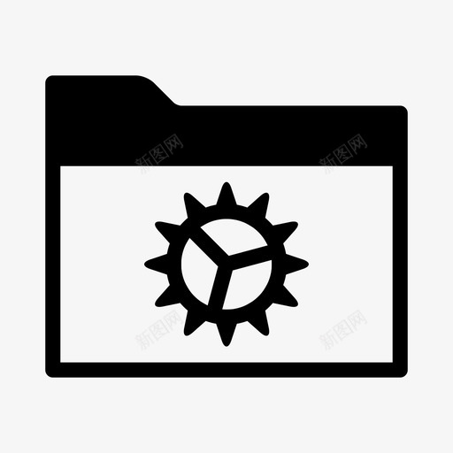 设置文件夹更新个性化图标svg_新图网 https://ixintu.com 个性化 分组 平滑填充文件夹 打开 收集 更改 更新 编辑 设置文件夹 配置文件夹
