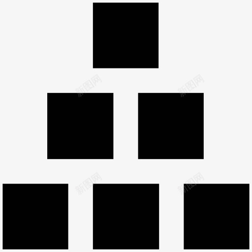 立方体交易加粗实心图标svg_新图网 https://ixintu.com 交易加粗实心图标 立方体