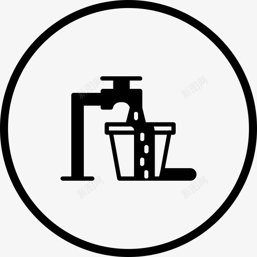 浪费智能管道图标svg_新图网 https://ixintu.com 不负责任 智慧城市 智能 浪费 溢出 滥用 管理 管道 节约用水