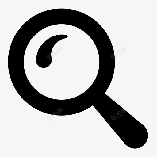 放大镜视图近景图标svg_新图网 https://ixintu.com 扫描 按住 搜索工具 搜索按钮 搜索百叶窗 放大镜 查看 视图 视觉 近景