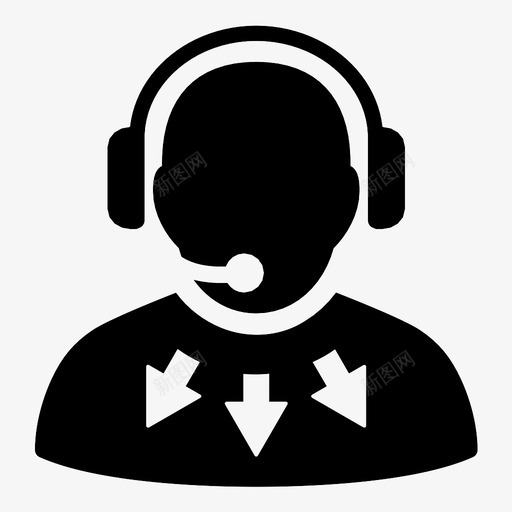运营商信息电话营销发送图标svg_新图网 https://ixintu.com 传输 发送 向外 呼叫中心 在线 帮助台 应答 电话支持 电话营销 运营商信息 麦克风