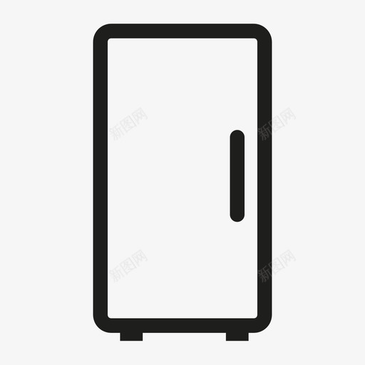 冰箱电子产品节能图标svg_新图网 https://ixintu.com 保鲜 冰 冰箱 厨房 家具 电子产品 节能 货架