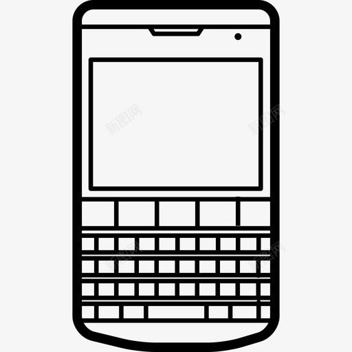 流行型号黑莓保时捷的手机工具和用具流行的手机图标svg_新图网 https://ixintu.com 工具和用具 流行型号黑莓保时捷设计的手机 流行的手机