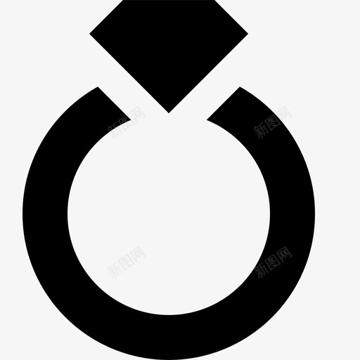 钻戒佩戴珠宝图标svg_新图网 https://ixintu.com clothicon 佩戴 婚礼 手指 昂贵 珠宝 花哨 订婚 钻戒