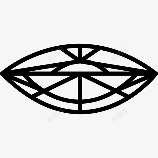 眼睛视觉魔法图标svg_新图网 https://ixintu.com 全视 几何 大脑 太阳 奇怪的人的符号 眼睛 眼镜 表情 视觉 魔法