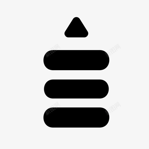 菜单顶部第三个图标svg_新图网 https://ixintu.com 向上 商店 抽屉 标签 第一个 第三个 第二个 菜单 顶部 食物