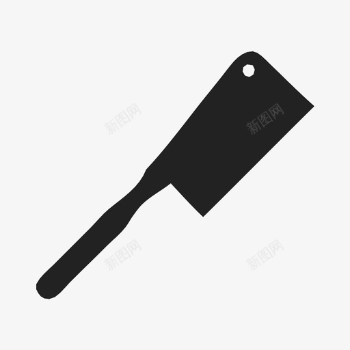 切肉刀大刀刀刃图标svg_新图网 https://ixintu.com 伏击 刀刃 切割 切片 切肉刀 大刀 挥舞 锤子