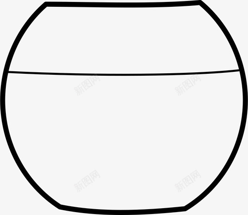 鱼缸小囚徒图标svg_新图网 https://ixintu.com 囚徒 圆花瓶 小 水族馆 玻璃容器 玻璃碗 鱼之家 鱼缸