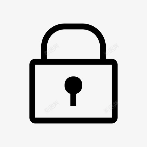 锁定安全保护图标svg_新图网 https://ixintu.com 主 保护 安全 密码 密钥 机制 登录 登录注册 组合 访问 锁定