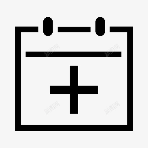 添加事件标记日程表图标svg_新图网 https://ixintu.com 任务 提醒 日 日历 日程表 标记 添加事件 计划 通知