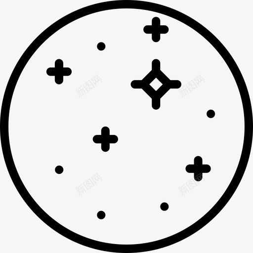 木卫二木星引力木星卫星图标svg_新图网 https://ixintu.com 天文学 太空 太阳系 旋转 木卫二 木星卫星 木星引力 粉碎图标空间轮廓 自转 行星