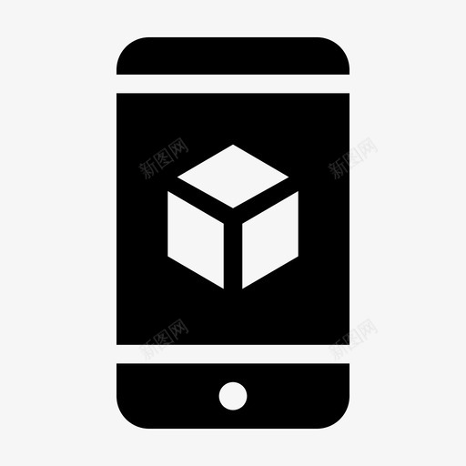 移动应用程序软件智能手机图标svg_新图网 https://ixintu.com iphone 字形 手持设备 技术 智能手机 移动应用程序 程序 软件 软件包