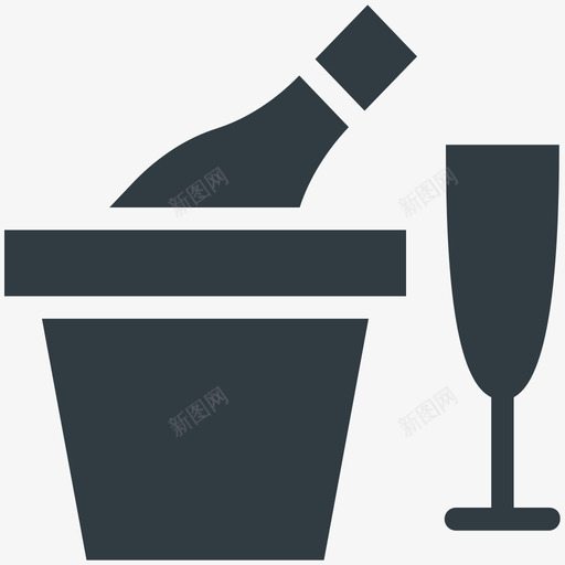 啤酒桶婚礼酷标图标svg_新图网 https://ixintu.com 啤酒桶 婚礼酷矢量图标