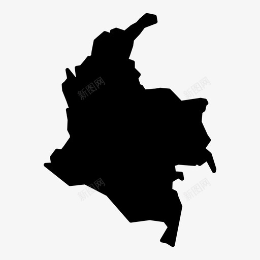 哥伦比亚旅游南美洲图标svg_新图网 https://ixintu.com 世界地图字形 位置 南美洲 哥伦比亚 国家 地图 导航 帕布罗埃斯科巴 旅游 毒品