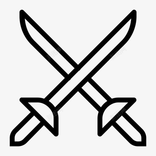 剑时间表天体粒子图标svg_新图网 https://ixintu.com 交叉剑 剑 图像 天体粒子 战斗 日记 时间表 运动