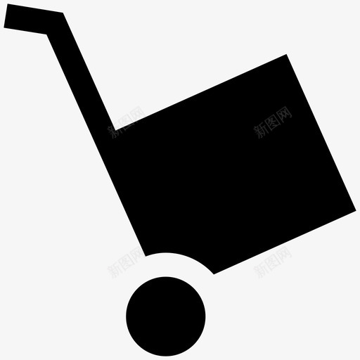 手推车交易加粗线图标svg_新图网 https://ixintu.com 交易加粗线图标 手推车