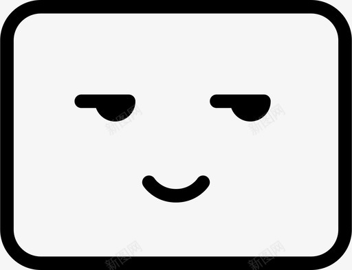 快乐眩光脸图标svg_新图网 https://ixintu.com 关注 动作 化身 微笑 快乐 情绪 活动 眩光 笑脸 脸 表情