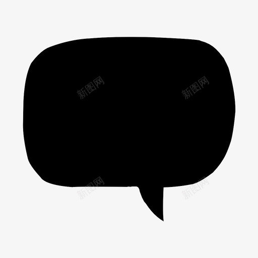 语音泡泡通话留言图标svg_新图网 https://ixintu.com 交流 对话 文字 留言 聊天泡泡 语音泡泡 连接 通话