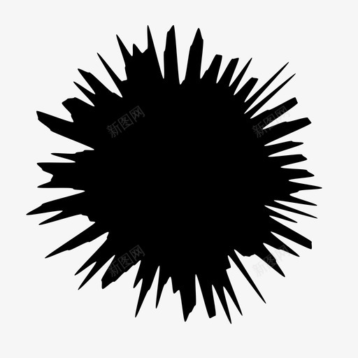 飞溅全部血迹图标svg_新图网 https://ixintu.com 全部 墨水 大 油漆 溢出 血迹 过 飞溅