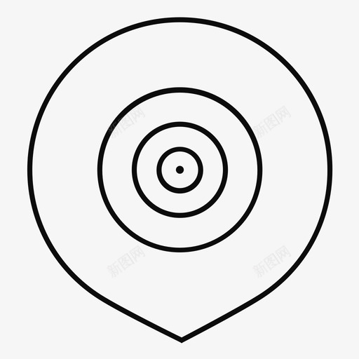 wifi热点覆盖区域连接区域图标svg_新图网 https://ixintu.com lan wifi热点 互联网接入 免费连接 无线 网络 覆盖区域 连接到这里 连接区域