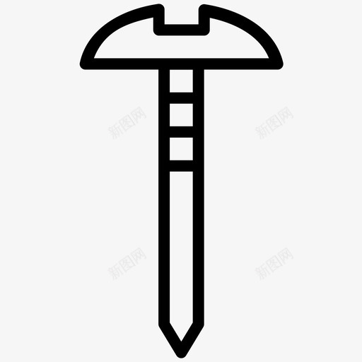 t方形角度螺栓图标svg_新图网 https://ixintu.com t方形 几何体 刻度 尖头 工具 工具第2卷 螺栓 角度 钉子 锋利