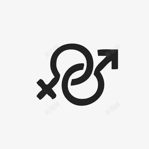 男男女女图标svg_新图网 https://ixintu.com 男男女女
