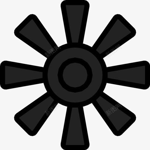 狡猾炎热行星图标svg_新图网 https://ixintu.com 光线 夏天 太阳 炎热 狡猾 行星 象征