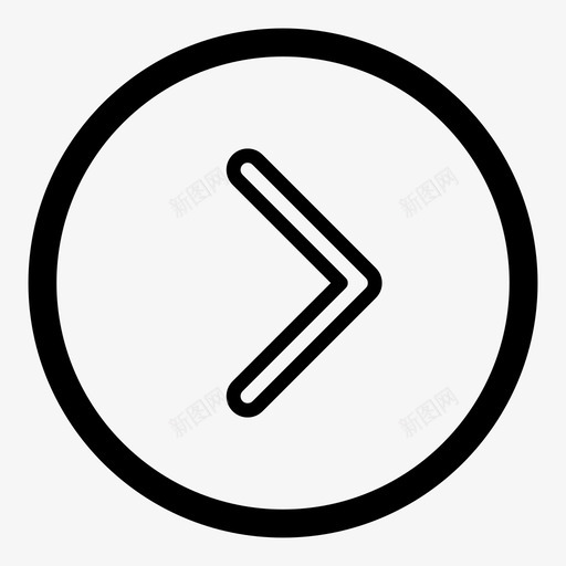 右箭头继续图标svg_新图网 https://ixintu.com 下一步 右 更多 移动 箭头 结束 继续 跨步 转弯