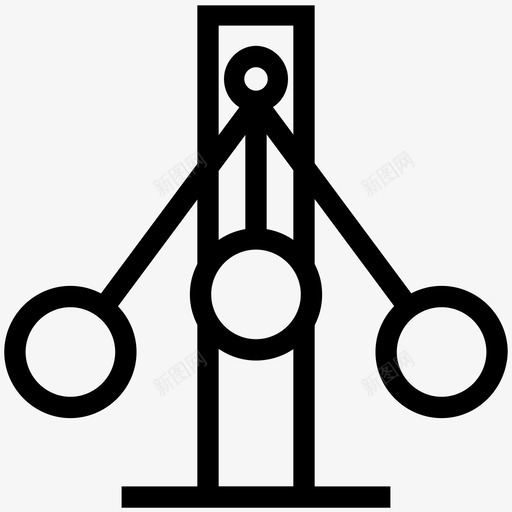 环行交叉口停车线图标svg_新图网 https://ixintu.com 停车线图标 环行交叉口