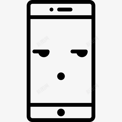 无语不健全闭嘴图标svg_新图网 https://ixintu.com 不健全 不要喊叫 化身 无语 没有声音 电话 眩光 笑脸电话 脸 闭嘴 静音