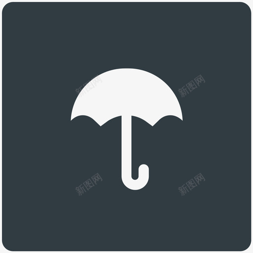 保持干燥物流配送凉爽标图标svg_新图网 https://ixintu.com 保持干燥 物流配送凉爽矢量图标